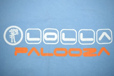 Band T-Shirt VTG Size Sz M 00s Lollapalooza Venues Mash Up 1991-2003 c.2003 - Image 1 of 4