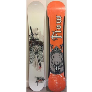 FLOW Quantum Signature 152cm Snowboard Deer Stag Elk Design - Picture 1 of 11