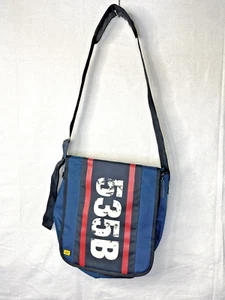 CAT Caterpillar 535B Vertical Messenger Bag Sling Shoulder Soft Briefcase RARE - Picture 1 of 12