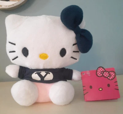 Hello Kitty Bingham Young University Utah booster stuffed plush - new with tags - Изображение 1 из 4