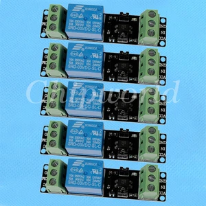 5PCS 3V 3.3V Relay High Level Driver Module optocouple Relay Module for Arduino - Picture 1 of 7
