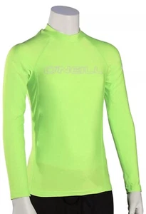 O'Neill Kid's Basic Skins LS Rash Guard - Lime - New Size 14 - Picture 1 of 7
