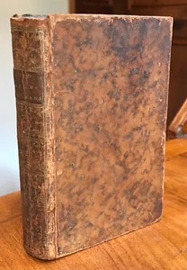 ABBE JACQUIN "ENTRETIENS SUR LES ROMANS" 1755 1ST ED HC FULL LEATHER VG - Picture 1 of 3