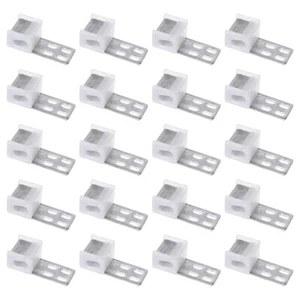 20 Pcs Buckle Clips Repair Parts Sofa Cushion Spring Clamp Couch - Picture 1 of 11