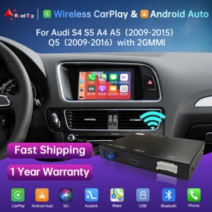 Kit de interfaz de módulo CarPlay inalámbrico inteligente para espejo retrovisor Audi A4 A5 S4 S5 Q5 2GMMI - Imagen 1 de 11