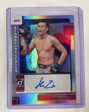 2023 Panini Donruss UFC Signature Series Chan Sung Jung Autograph