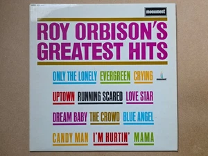 Roy Orbison - Greatest Hits Vinyl LP Vinyl SMO 5007 1967 - Picture 1 of 6