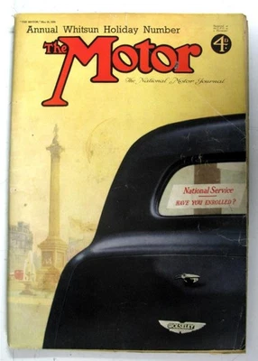 The MOTOR Magazine 16 May 1939 WHITSUN HOLIDAY NUMBER Daimler Dolphin Road Test - Image 1 of 4
