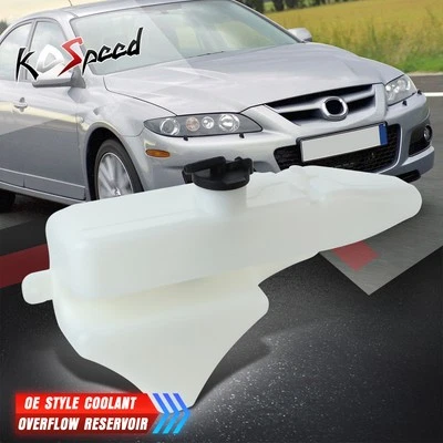 Tanque de botella de depósito de desbordamiento de refrigerante estilo OE para 06-07 Mazda 6 2,3 L Turbo Foto 1 de 4