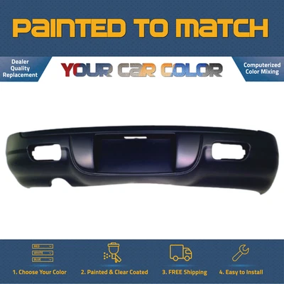 FOR 2006-2009 Chrysler PT Cruiser Rear Bumper PREMIUM Painted to Match - Image 1 of 3