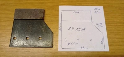 BUSATIS   Mähbalken Schuhplatte ZS 5234 - Bild 1 von 4