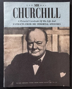 Churchill, 'A Pictorial Cavalcade of his Life Extracts, Speeches & Photos' Book - Bild 1 von 13
