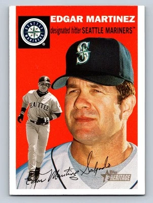 2003 Topps Heritage #197 Edgar Martinez Seattle Mariners - NM/MT - Image 1 of 2