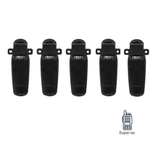 5X KBH-11 Clip de cinturón de repuesto para radios de mano NX-200G NX-210G NX-300G - Imagen 1 de 5