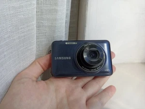 🔥Samsung ES95 Black 16.1MP digital compact camera🔥WORKing FULL SET🔥 - Picture 1 of 7