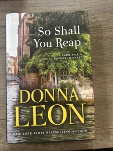 DONNA LEON SO SHALL YOU REAP 2023 HB IN DJ - Picture 1 of 2