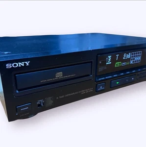 Sony CDP-990 CD Player Compact Disc w/ Remote Tested Maintained NEW BELT - Picture 1 of 15