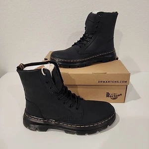 Dr. Martens Combs Leder Wyoming Freizeitstiefel schwarz Größe Herren 9 Damen 10 neu im Karton - Bild 1 von 8