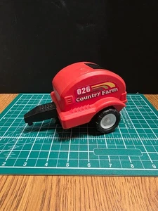 Automatic Machines Country Farm Hay Baler Trailer 5" Vehicle Toy Plastic Red 026 - Picture 1 of 7
