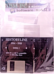 IBM PC -- HISTORYLINE 1914 - 1918 (BYTE BLU - DISCO) - Foto 1 di 2
