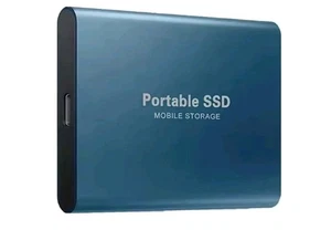 256TB - Portable External SSDUSB 3.1 Type-C High-Speed Solid State Drive PC/Mac - Picture 1 of 3