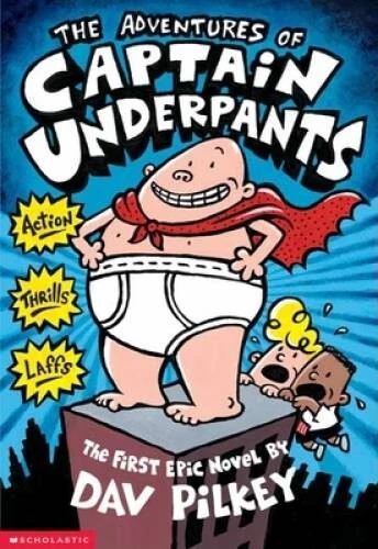 The Adventures of Captain Underpants - Paperback By Dav Pilkey - GOOD - Image 1 of 1
