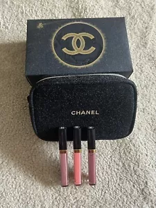 Chanel 2023 Holiday Gift Set Always Brilliant Lip Gloss Trio - Picture 1 of 6