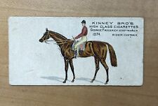 1889-90 N229 Kinney Bro's  Horse Racing Tobacco Card - George Frederick