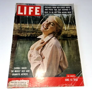 LIFE Magazine June 11, 1956 Carroll Baker Movies Best New Dramatic Actress - Picture 1 of 5