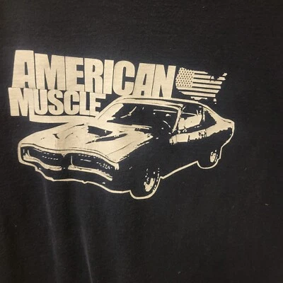 Camiseta American Muscle XL para hombre azul 100 % algodón  Foto 1 de 4
