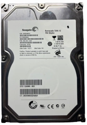 Seagate Barracuda 750GB 7200 RPM 32MB Cache SATA 3.0Gb/s 3.5" HDD - Image 1 of 4