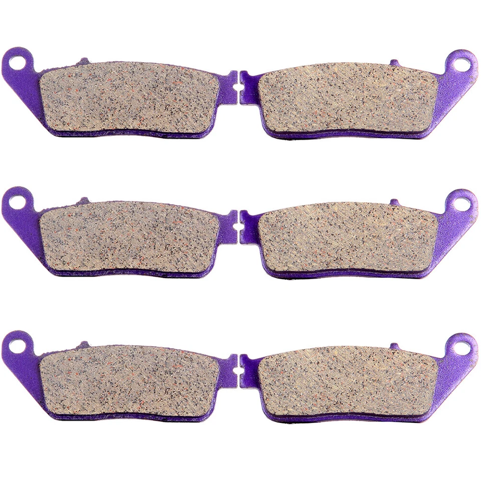 Pastillas de freno delanteras/traseras para Honda VT1100C2 2000-07 Shadow Sabre 1100 fibra de carbono Foto 1 de 1