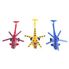 Plastic Air Bus Model Kids Children Pull Line helicopter Mini Plane Toy Gift *DY