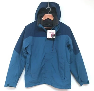 *NEW* Marmot Men's Medium "Citadel" 3-in-1 Component Jacket, Sierra Blue *NWT* - Picture 1 of 5