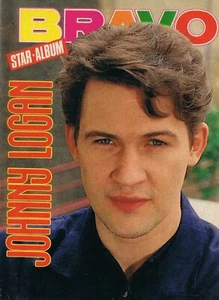 BRAVO STAR ALBUM 80's Vintage GERMAN MUSIC MAGAZINE cover JOHNNY LOGAN - Picture 1 of 1