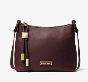Neu mit Etikett Michael Kors Lexington große Umhängetasche aus Kieselleder - braun - Bild 1 von 3