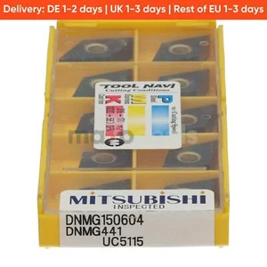 Mitsubishi DNMG150604UC5115 Insert DNMG150604 UC5115  New NFP Sealed (10pcs) - Picture 1 of 3