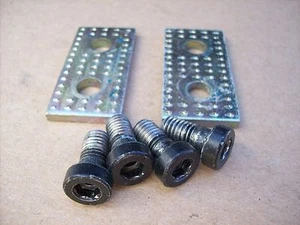 PORSCHE 944 951 S2 TURBO REAR HATCH HINGE BOLTS HARDWARE SPACER PLATES - Picture 1 of 12