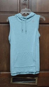 REEBOK Light Blue Workout Ready Sleeveless Hoodie Women's Size M? No Size Tag - Picture 1 of 5