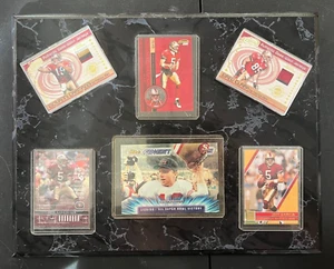 JOE MONTANA/GARCIA/CLARK SAN FRANCISCO 49ERS FRAMED 12X15 WALL PLAQUE DECOR - Picture 1 of 2