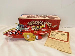 SPARKLING ROCKET FIGHTER SHIP - 12" Flash Gordon / Schylling Collectable NEW - Picture 1 of 7