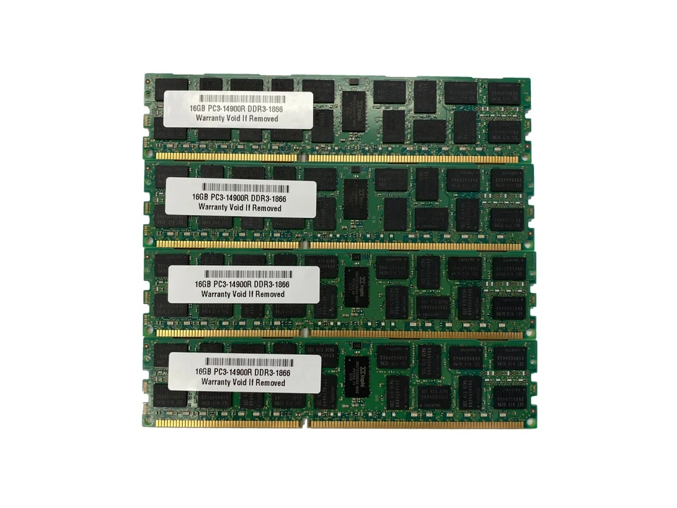 64GB 4x 16GB Memory for Late 2013 Apple Mac Pro A1481 6,1 DDR3 1866MHz RAM - Image 1 of 1