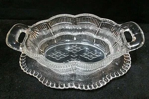 EAPG Lorne Butter Dish 7.5" wide Bryce Brothers 1880s - Picture 1 of 5