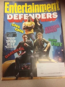 JAN 20 2017 Entertainment Weekly Magazine- The Defenders- Daredevil- Luke Cage - Imagen 1 de 2