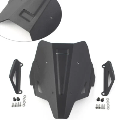 Windshield Windscreen For Yamaha MT-07/FZ-07 2021-2022 Wind Deflector Black - Image 1 of 4
