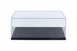 Acrylic Display Cases w/Black Base for 1/18 Scale Diecast Cars - BOX OF 6 CASES - Picture 1 of 3