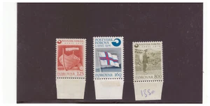 FAROE ISLANDS SC.21-23 1976 FAROE ISLAND INDEP. MAIL SER. MNH COMP. SET W2PG1 - Picture 1 of 1
