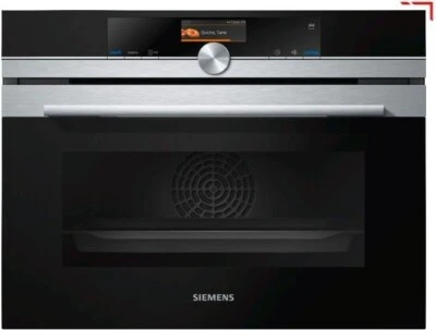 Siemens CS636GBS2 Kompaktbackofen iQ700 mit Dampfgarfunktion EEK: A + - Bild 1 von 4