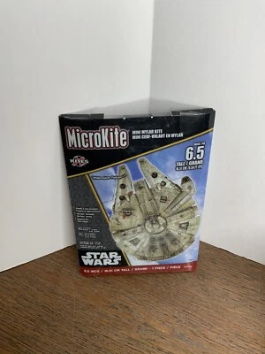 Disney Star Wars Microkite Mini Mylar Cometas 6.5" Halcón Milenario Cometa Nuevo Foto 1 de 2