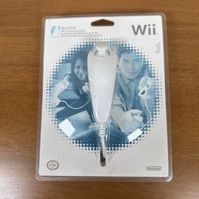 Nintendo Wii Nunchuck BRAND NEW FACTORY SEALED - OEM - ORIGINAL - AUTHENTIC